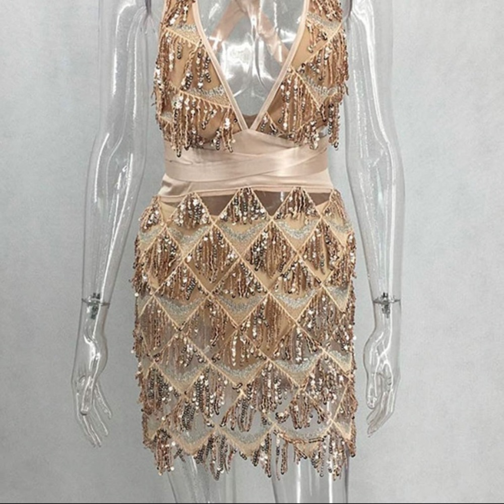 Women’s glitter sexy dress